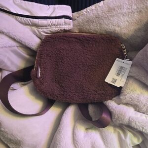 Lululemon Crossbody Brown Sherpa